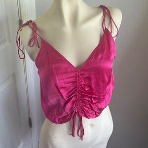 Pink aritzia tank top